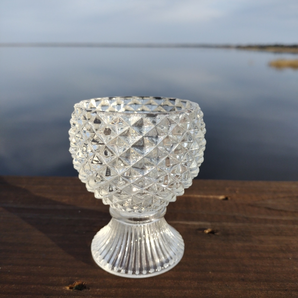 Small Vintage Avon Volite Candle Holder